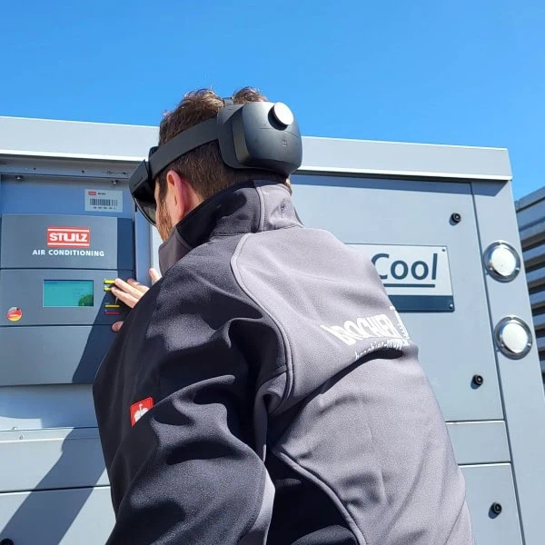 Arbeit mit AR-Brille